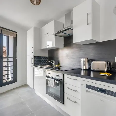Duplex Proche De Paris Avec Grande Cuisine Lejlighed Asnières